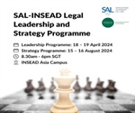 ADV: SAL-INSEAD Legal Leadership and Strategy Programme 2024
