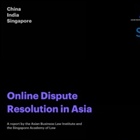ADV: Online Dispute Resolution in Asia