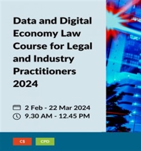 ADV: Data and Digital Economy Law Course for Legal and Industry...