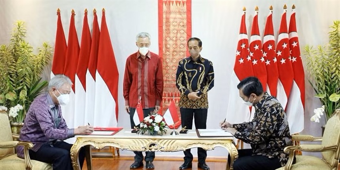 Three landmark agreements between Singapore and Indonesia take effect,...