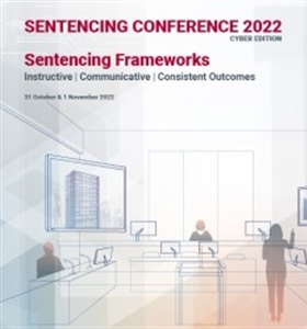 ADV: [Cyberedition] Sentencing Conference 2022 - Sentencing Frameworks,...
