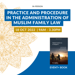 ADV: [In-person] Practice and Procedure in the Administration of Muslim...