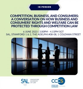 ADV: [In Person] Competition, Business, And Consumers: A Conversation...